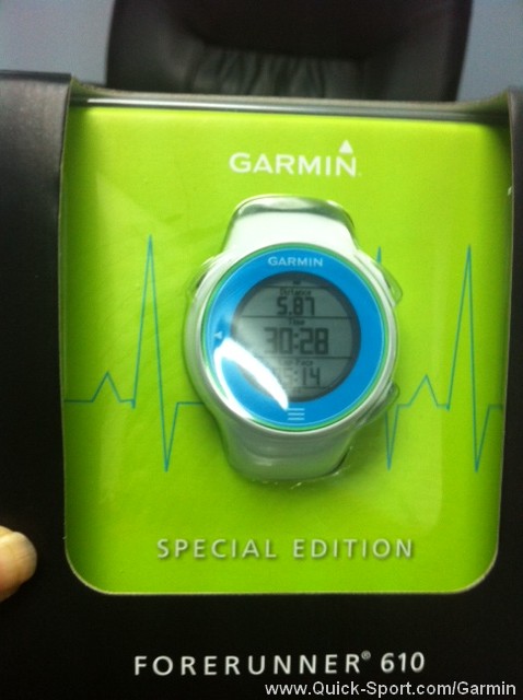 garmin forerunner 610 special edition