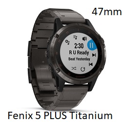 GARMIN FENIX 5 PLUS SAPPHIRE TITANIUM