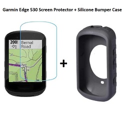 QUICK-SPORT Bundle Edge 530 Screen Protector & Bumper Case