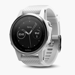 GARMIN Fenix® 5S White with Carrara White Band