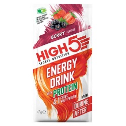 HIGH5 ENERGY DRINK WITH PROTEIN 4:1 BERRY