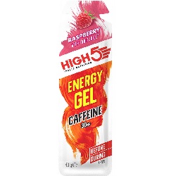 HIGH5 ENERGYGEL RASPBERRY CAFFEINE