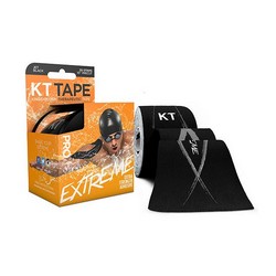 KT TAPE - PRO EXTREME 20 PRECUT STRIPS JET BLACK