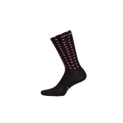 NALINI AHW COOLMAX SOCKS BLK PINK