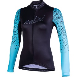 NALINI AIS LW LADY LONG SLEEVE JERSEY 2.0 BLK BLU