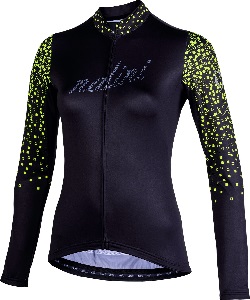 NALINI AIS LW LADY LONG SLEEVE JERSEY 2.0 BLK FLUO