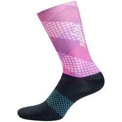 NALINI OMICRON SOCKS BLK PINK