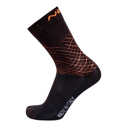 NALINI REDMON SOCKS BLK ORG