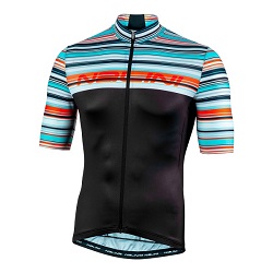 NALINI SEOUL 1988 MEN JERSEY BLK COLORS STRIPES