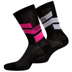 NALINI STRIPE SOCKS CYCLE - BLACK