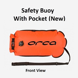 OPEN WATER SWIM SAFETY BUOY WITH POCKET