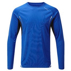 MEN ADVANCE LS CREW BLUE