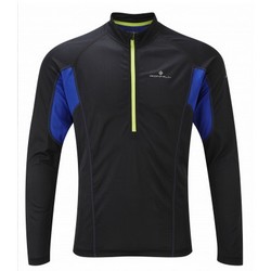 RONHILL Men Trail LS Zip Tee