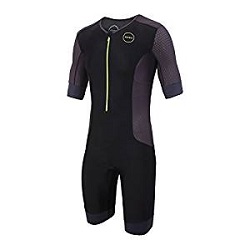 ZONE3 Mens Aquaflo Plus Short Sleeve Trisuit