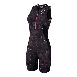 Womens Activate Plus Trisuit Stealth Camo