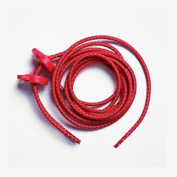 ELASTIC SHOE LACE - RED