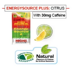 HIGH5 ENERGY SOURCE PLUS CITRUS CAFFEINE