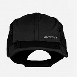 FOLDABLE RUN CAP BLACK (NEW MATERIAL)