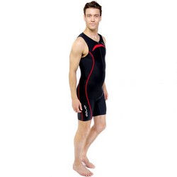 MEN CORE EQUIP RACE SUIT BLK/RED