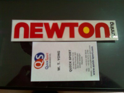 Free Newton sticker