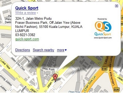 Quick-Sport Showroom and Office
