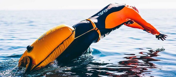 Orca swim buoy